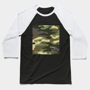 Camouflage Baseball T-Shirt